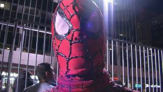Spiderman Arrested on Hollywood Blvd Again