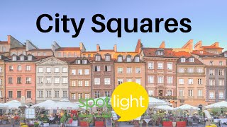 "City Squares" - practice English with Spotlight