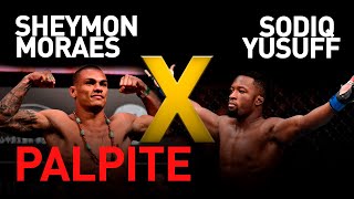 PALPITE: UFC ON ESPN 2 | Sheymon Moraes vs Sodiq Yusuff