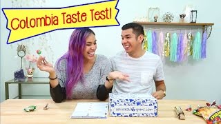 COLOMBIA CANDY TASTE TEST - Yum Yum Box