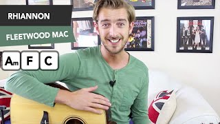 Fleetwood Mac - Rhiannon Guitar Lesson Tutorial - Fingerstyle Riff for Beginners