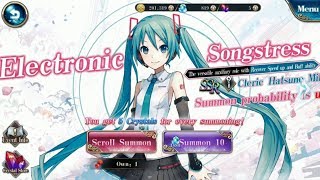 ShinNaZuki Hatsune Miku Collab Gameplay Android