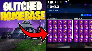 *NEW* HOW TO GLITCH YOUR HOMEBASE In Fortnite Save The World (Insane Duplication) CONSISTENT DUPE!