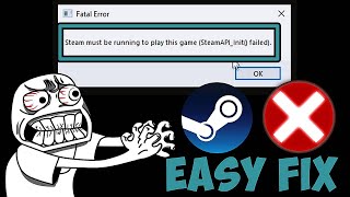 ?DB FighterZ: How to fix steam must be running error [when steam already opened] support other game