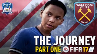 THE JOURNEY! #1 - FIFA 17 - AND SO IT BEGINS! LET'S GO ALEX HUNTER!