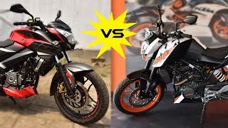 2019 Bajaj Pulsar NS 200 Vs 2019 KTM Duke 200 Detailed Comparison | ABS | Price | Mileage