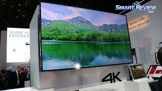 CES 2014 | Panasonic Viera 4K Ultra HD TV Lineup 2014 | Life+ Screen Smart HDTV | LED TVs