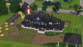 THE SIMS 3 SPEED BUILD | Wildberry Farm