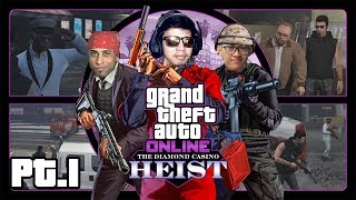PREPARE SETUP HEIST GAN ! - GTA V : Online Diamond Casino Heist Gameplay Indonesia