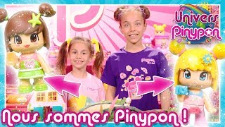 Les PETITES SORCIÈRES Pinypon transforment LARA et MARA en Pinypon ?✨ Elles jettent des sortilèges!