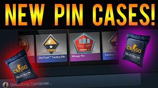 CS:GO - NEW Pin Cases Unboxing! +Series 2 Pins CONFIRMED Info