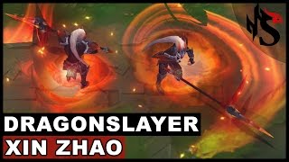 Dragonslayer Xin Zhao Skin Spotlight - New Xin Zhao Skin (League of Legends)