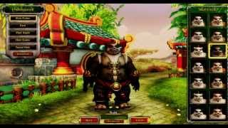 Mists of Pandaria - Character Creation (World of Warcraft)