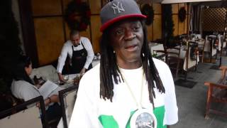 Flavor Flav takes his hat off to Donald Trump......Obama is going to be a tough act to follow