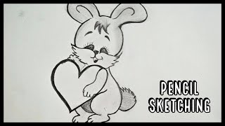 Easter Bunny Drawing || Pencil Drawing || Pencil Sketching || Pencil Art
