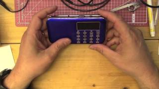 Mifine mini AM FM MP3 player radio model Y-896 AM with flashlight