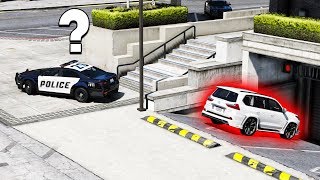Спрятался в полицейском гараже! Полицейская погоня за Lexus LX 570 в GTA 5 Online