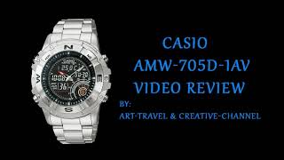 Casio AMW 705D-1AV Hunting Gear Unboxing and Video Review