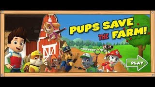 Pups save the Farm (Щенячий патруль спасает ферму) - прохождение игры