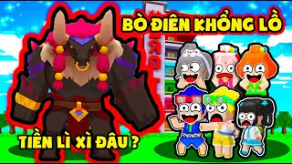 PHONG CẬN BỊ SAMMY LẤY HẾT TIỀN LÌ XÌ TRONG MINI WORLD | TIÊU DIỆT BÒ ĐIÊN KHỔNG LỒ LÀNG HERO TEAM