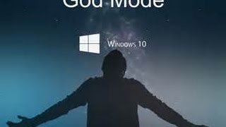 How To Enable God Mode Windows Master Control Panel In Windows 10, Windows 8, Windows 7