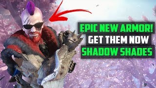 ✔️ NEW Event Armor! How To Get The Shadow Shades! Amazing New Head Armor Monster hunter World