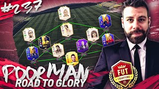 Having FUN in FUT Champions with a GOD SQUAD? Yes! - POOR MAN RTG #237 - FIFA 19 Ultimate Team