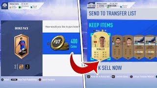 THIS PACK GENERATOR MAKES UNLIMITED COINS | BRONZE PACK METHOD! - FIFA 19