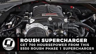 2018-2020 Mustang GT 700 Horsepower & 610 lb-ft Torque with a Roush Phase 1 Supercharger Install!