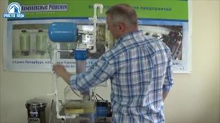 Картриджный фильтр или с промывной титановой мембраной? Тестовый стенд.