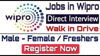 Wipro Recruitment 2019 II Private Job 2019 II How to Apply Online II Learn Technical