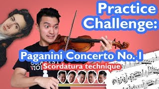 PRACTICE CHALLENGE pt. 3 (Paganini Concerto ORIGINAL KEY)