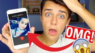 PRANK CALLING ANNIE LEBLANC! (BRATAYLEY) SHE ANSWERED!!