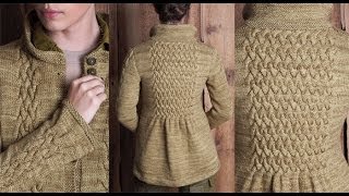#20 Smocked Cable Coat, Vogue Knitting Fall 2010