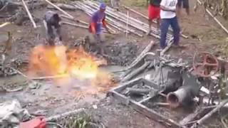 Drilling for Water Yield Natural Gas in the Philippines