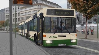 OMSI 2. Map Gehrten V2, Line 3, Mercedes-Benz O405 GN2