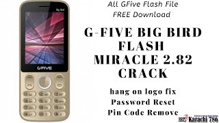 How To Flash GFive Big Bird SP6531E With Miracle 2.82 Crack