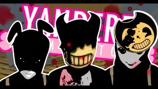 ЯНДЕРА И ЧЕРНИЛЬНАЯ МАШИНА | Yandere Simulator: Bendy And The Ink Machine Mod