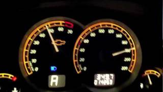 Acelerando Meriva Easytronic 0-190km/h...