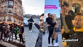 JALAN" DI PARIS RAFFI IRI LIAT IRWANSYAH & ZASKIA MESRA"AN TRUS,DAN KETEMU SAMA SEAN GELAEL DI PARIS