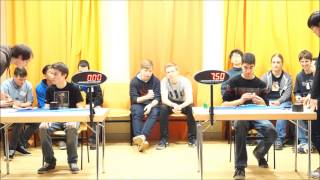 Frankfurt Cube Days 2014 Rubik's Cube Final (3x3)