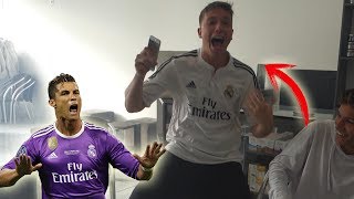 REAGINDO A FINAL DA CHAMPIONS LEAGUE!! (quebrei tudo!!)