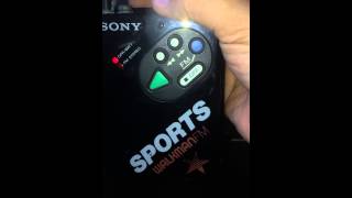 Sony Walkman WM-F5 in Very Rare Black