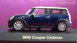 Mini Cooper  Clubman Deep blue KYOSHO-MINICAR