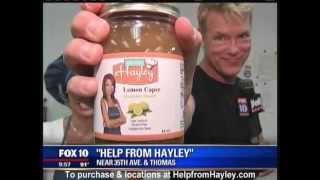 Fox 10 Phoenix Morning Show on Help From Hayley Cooking Sauces