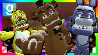DELIVERING NEW ANIMATRONICS! | Gmod Fazbear Pizza Setup (Five Nights at Freddy's Character Warping)