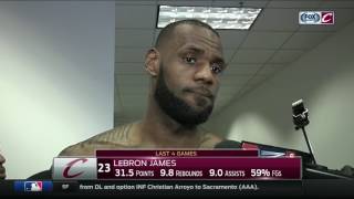 LeBron James postgame | Cavs-Warriors Game 2 | 2017 NBA Finals