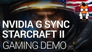 Starcraft II NVIDIA G-Sync Demo for Gaming Monitors