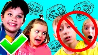 Макс и Катя на Мы играем? Мама придумала розыгрыш! Катя и Папа играют Троллфейс