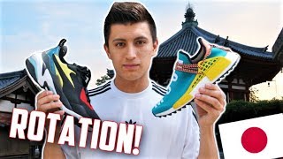 1 MONTH JAPAN SNEAKER ROTATION! (ADIDAS, PUMA, NIKE) + NARA DEER PARK VLOG!